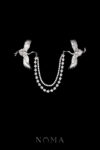 Crane Wing Chain Pin - 18k Yellow Gold