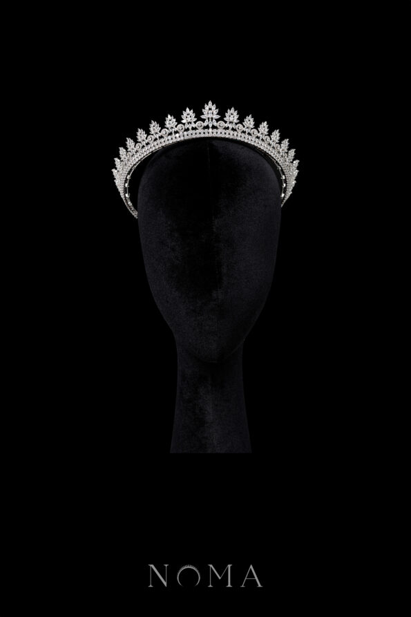 WDC-202500004-Sunflower-Crown-Rhodium-White-Gold
