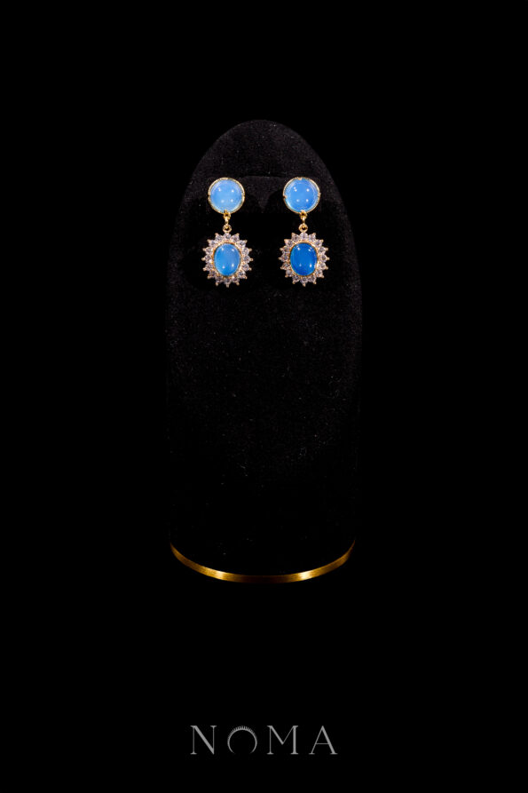 CHN-202400179-Round-Oval-Jade-Shine-Earrings-Gold-Blue-Jade