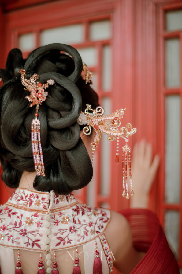 CHN-202500101-Colorful-Phoenix-Heart-Long-Hairpin-Gold-Pink-Right-2