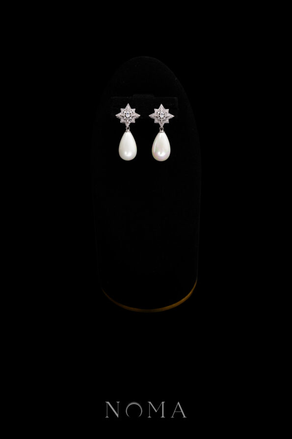 DJW-202400041-Bombastic-Teardrop-Pearl-Earrings-Rhodium-White-Gold-White-Pearl