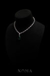 DJW-202400046-Pear-Heart-Raindrop-Necklace-Rhodium-White-Gold-Emerald-S