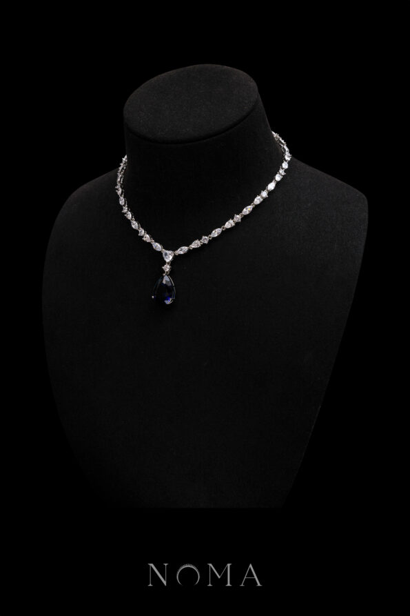 DJW-202400047-Pear-Heart-Raindrop-Necklace-Rhodium-White-Gold-Sapphire-S-1