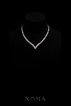 DJW-202400062-Waterfall-Full-without-Pendant-Choker-Rhodium-White-Gold-S