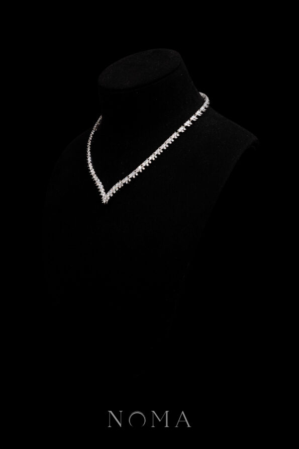 DJW-202400062-Waterfall-Full-without-Pendant-Choker-Rhodium-White-Gold-S-2