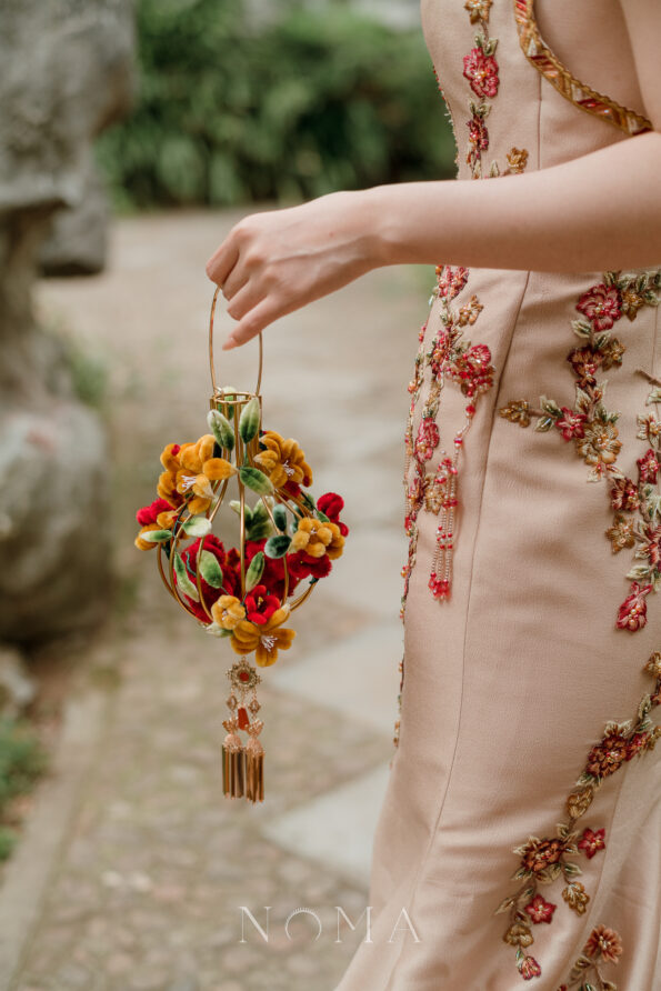 FLR-202500009-VA-Silken-Flower-Lantern-Gold-Red-3