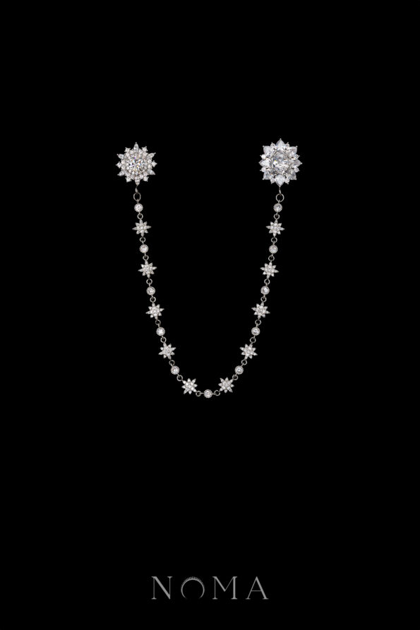 MEN-202400061-Radiance-Snowflakes-Chain-Pin-Rhodium-White-Gold-1