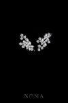 Floralines Hairpin Simple Set - Doff Silver (2 pcs)