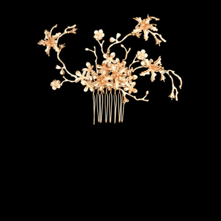 Curvature Orchid Haircomb - Doff Gold