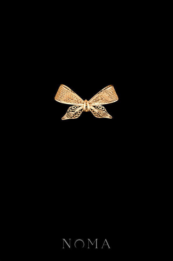 925-202400011-Filigree-Bow-Brooch-Doff-Gold
