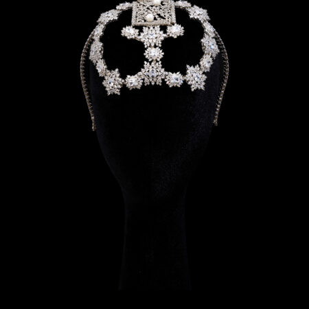 Artistic Creation Headband - White Gold