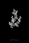 Extravagant Paved Twines Hairvine/Brooch - White Gold (Right)