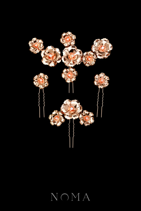 ACC-202400087-Glitzy-Petals-Hairvine-and-Hairpin-Set-Gold-4-pcs