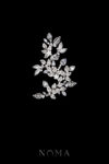 ACC-202400101-Modern-Paved-Twigs-Deco-Side-HairvineBrooch-White-Gold-Right