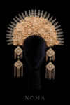Seindah Senja Headdress - Gold