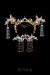 CHN-202400046-Colorful-Swallow-Pagoda-Set-Gold-Blue-4-pcs