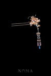 CHN-202400108-Pagoda-Ginkgo-Grass-Hairpin-Gold-Blue-Right