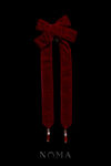 CHN-202400149-Red-Velvet-Ribbon-Haircomb-Gold-Red
