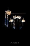 Pagoda Over The Window Set - Gold, Sapphire (4 pcs)