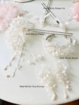 LR Bush Melody Bangle - White Silver, White
