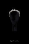 Key Elegance Crown - Rhodium White Gold, White Diamond