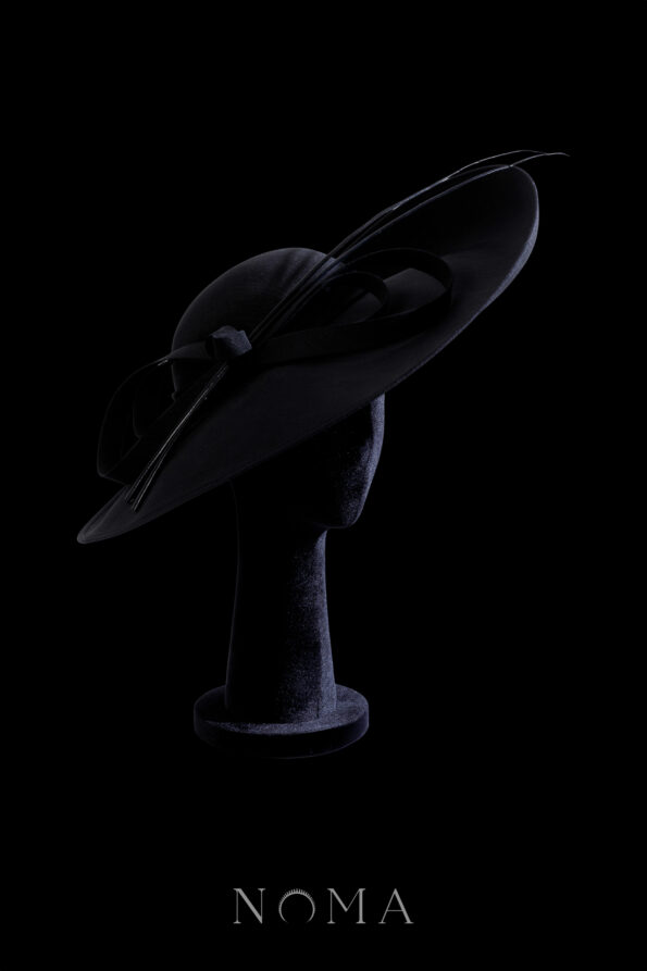 HMV-202300011-BB-Mademoiselle-Millinery-Hat-Black-1