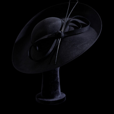 BB Mademoiselle Millinery Hat - Black