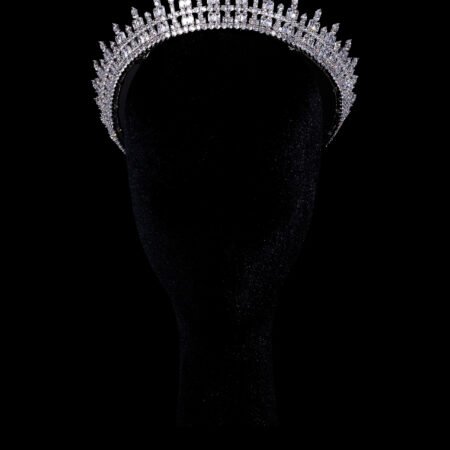 Helios Crown - Rhodium White Gold