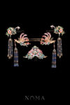 Colorful Mosaic Fantasy Butterfly Phoenix Full Set - Gold, Rainbow (5 pcs)