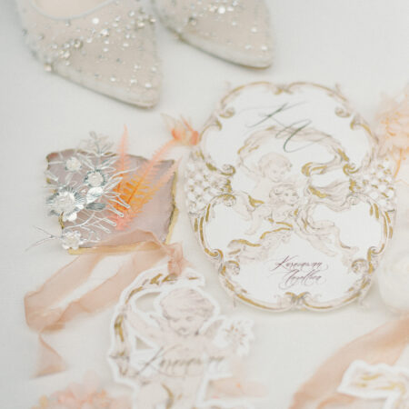 Florals and Twines Haircomb - Rhodium White Gold