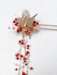 CHN-202100100-Phoenix-Ruby-Flowers-Hairpin-Gold-Ruby-Right
