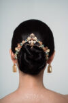 CHN-202300080-Curved-Phoenix-Lotus-Floral-Branches-Hairvine-Gold